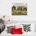 thumbnail image 5 of Orinice  Vintage Rural Dwelling Painting Poster - Retro Countryside Print - Fine Art - Landscape Art - Gift for Men &amp; Women - Abstract Decor for Living Room or Office  20x16in, 5 of 6