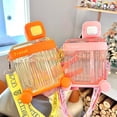 thumbnail image 5 of YAOMOBB Kids Water Bottle Leakproof Girls Water Bottle Portable Strap for Students, 5 of 5