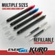thumbnail image 4 of Pluma de Gel Pentel EnerGel Kuro 0.7 mm Tinta Azul Paquete con 8, 4 of 5