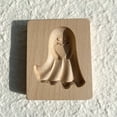 thumbnail image 6 of Wooden Cookie Molds for Halloween, 3D Carved Embossed Gingerbread Mould for Baking, Pumpkin Skull Ghost Witch Jack O 'Lantern, 6 of 9