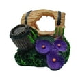 thumbnail image 2 of Stgfyxgs 6xAquarium Tank Resin Barrel Ornament Cave Landscaping Decorations StyleC, 2 of 7