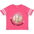 thumbnail image 3 of Inktastic Baseball Princess- Tiara Girls Toddler T-Shirt, 3 of 5