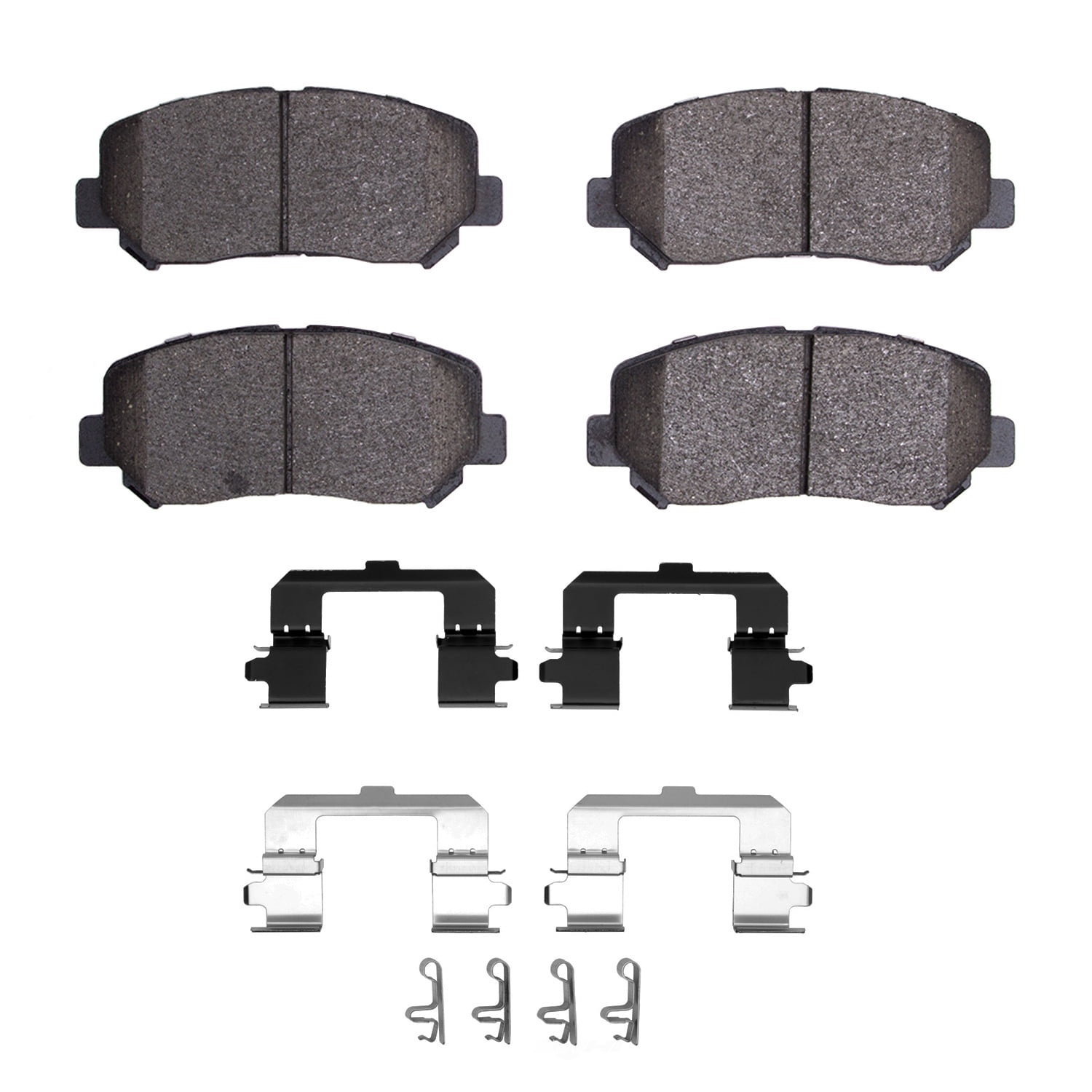 Dynamic Friction Company 1551-1623-01 DFC 5000 Advanced Brake Pads - Ceramic and Hardware Kit - OE