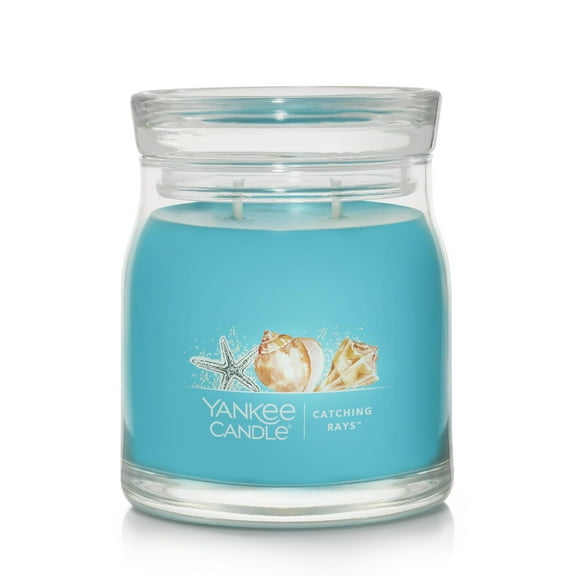 Yankee Candle Signature Medium 2-Wick Candle, Catching Rays™, 13 oz