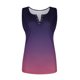 thumbnail image 5 of Blusa sin mangas con cuello en V y estampado informal a la moda para mujer Fridja  gh7116, 5 of 6
