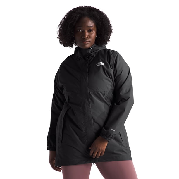 Chaqueta tipo parka THE NORTH FACE Antora impermeable para mujer, color negro