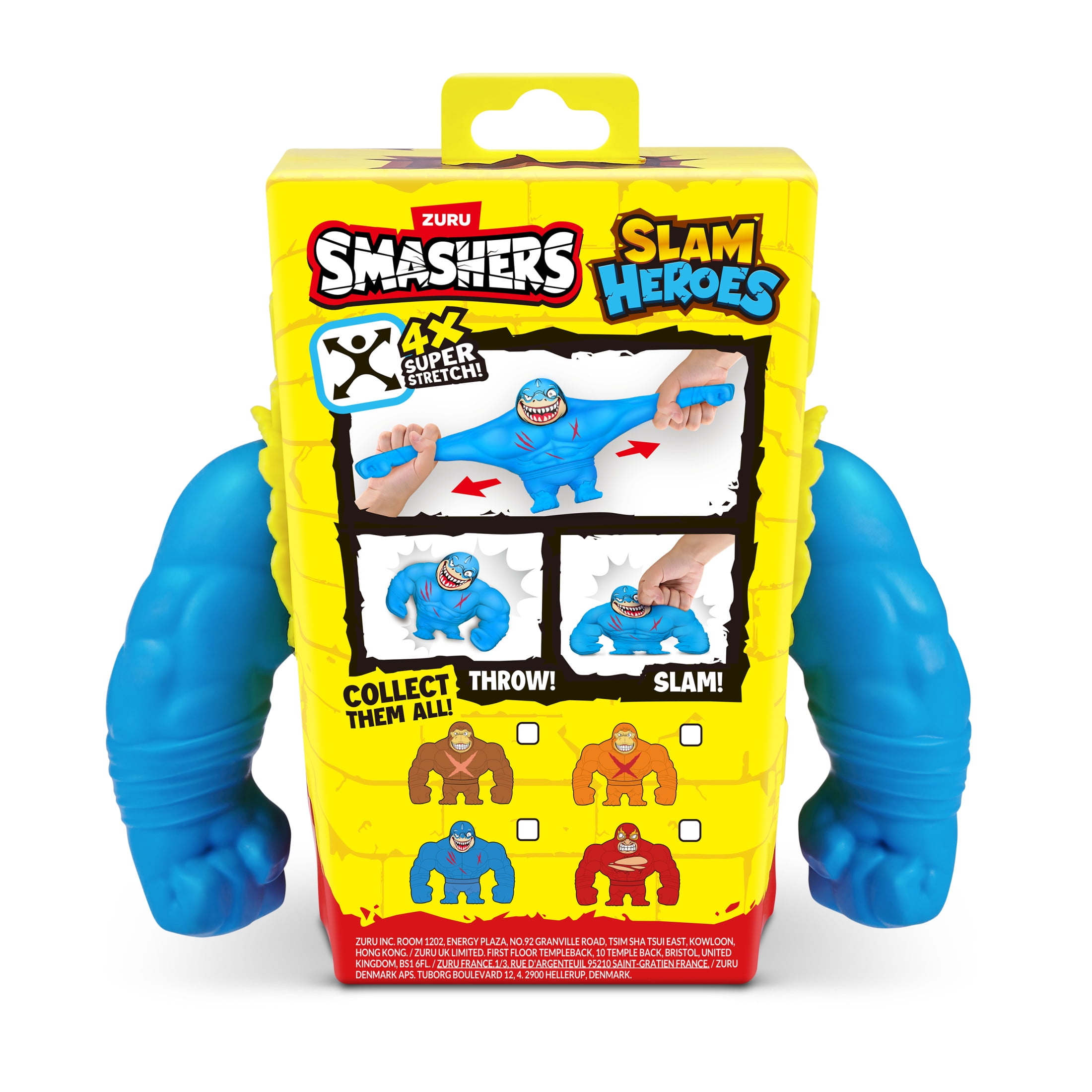 Smashers Slam Heroes (Assorted) Novelty Smashable Collectible Toy for Child Ages 3+ by ZURU