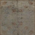 thumbnail image 1 of Ahgly Company Indoor Square Abstract Khaki Green Abstract Area Rugs, 8' Square, 1 of 6