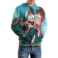 thumbnail image 6 of Gravity Falls Sweatshirts Casual Pullover Hoodie Jacket Unisex Hooded Activewear 3D Printed Long Sleeve Sweater with Pocket XL, 6 of 8