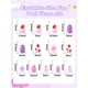 thumbnail image 2 of Funda completa Press on Nails EBANKU Kids, 78 unidades, con pegamento para uñas, 2 of 7