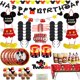 thumbnail image 2 of Kid Favor Mickey Mouse Theme Children's Birthday Party Arrangement Decor Paper Cup Banner Tablecloth Disposable Party Supplies Gao Jinjia LED, 2 of 2