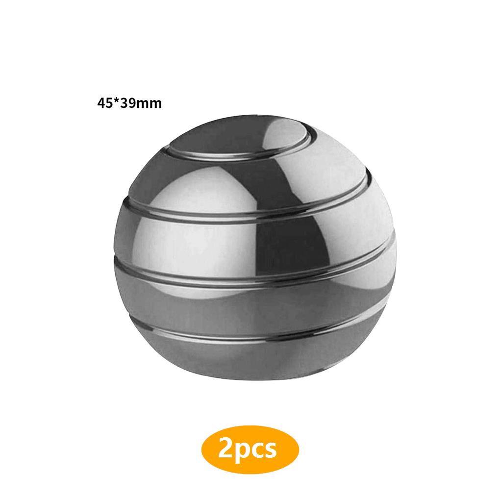 2pcs Gyroscope Ball Rotating Spherical Gyroscope Fidget Toy for