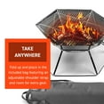 thumbnail image 5 of SOL Flat Pack Fire Pit Hexagonal for Bonfire or Barbeque, 5 of 7