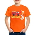 thumbnail image 3 of WOYY Big Boys T-Shirt Short Sleeve Truck Graphic T Shirt, Sizes 3-13, 3 of 3