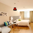 thumbnail image 2 of 1pc Feather Lampshade Indoor Use Lamp Cover Bedside Light Decor Accessory, 2 of 9