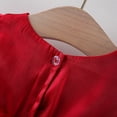 thumbnail image 5 of XZNPDUCQ Baby Girls Dress with Bowknot Shoulder Strap Soft Flowy Layered Tulle Dresses Party Formal Gowny Wedding Princess Dress (6-12 Months,Red), 5 of 9