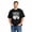 Black-21, variant on One Lucky Daddy Father Son Matching Shirts 100% Cotton Family Graphic T-Shirt Set Soft Breathable Short Sleeve Crewneck Casual Comfortable Dad and Kids Everyday Wear Gift