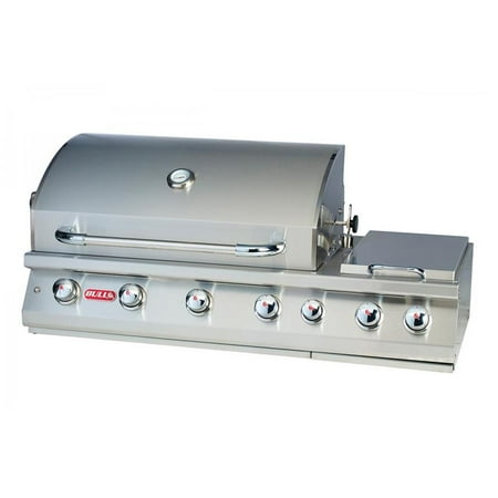 Bull Outdoor 7 Burner Stainless Steel Premium Propane Barbecue Grill 18248