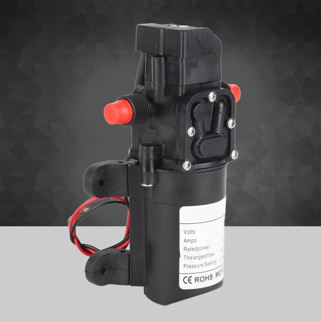 Bomba De Agua DC 12V De Alta Presión 116psi Autocebante Caravana Camping Barco Bomba De Agua De Alta Presión Bomba De Agua Autocebante Bomba De Agua