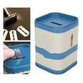 thumbnail image 4 of Sharps Disposal Box, Reusable Top Opening Large Capacity Sturdy Keep Neat Blades Storage Box  For  Shops Blue, 4 of 8