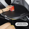 thumbnail image 3 of Car Back  Tray Table, Car Back  Table Foldable With Water Cup Holder Multifunctional Replacement For  Model 3 Y 2021 2023, 3 of 8