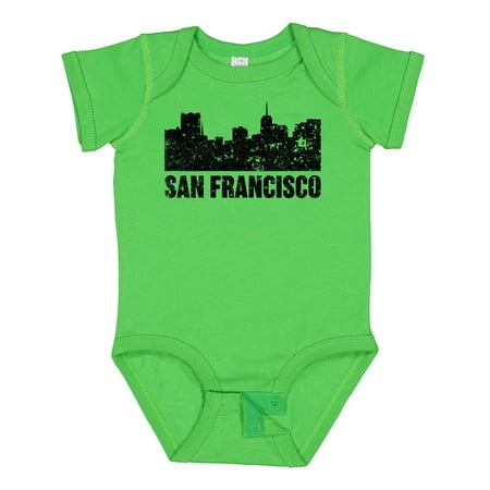 

Inktastic San Francisco Skyline with Grunge Gift Baby Boy or Baby Girl Bodysuit