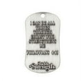 thumbnail image 2 of Football Antique Silver Finish Dog Tag Necklace-Phil 4:13 (4 Pack) by Shields of Strength, 2 of 3