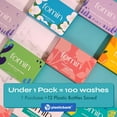 thumbnail image 6 of FOMIN - Antibacterial Paper Soap Sheets for Hand Washing - (300 Sheets) Rose, Jasmine, Lemon Portable Travel Dissolvable Camping Mini Soap Portable Hand Soap Sheets, 6 of 7