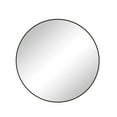 thumbnail image 6 of Noble House 39" Round Metal Wall Mirror, Modern Circular Vanity & Decorative Mirror for Bathroom & Bedroom, Black, 6 of 6