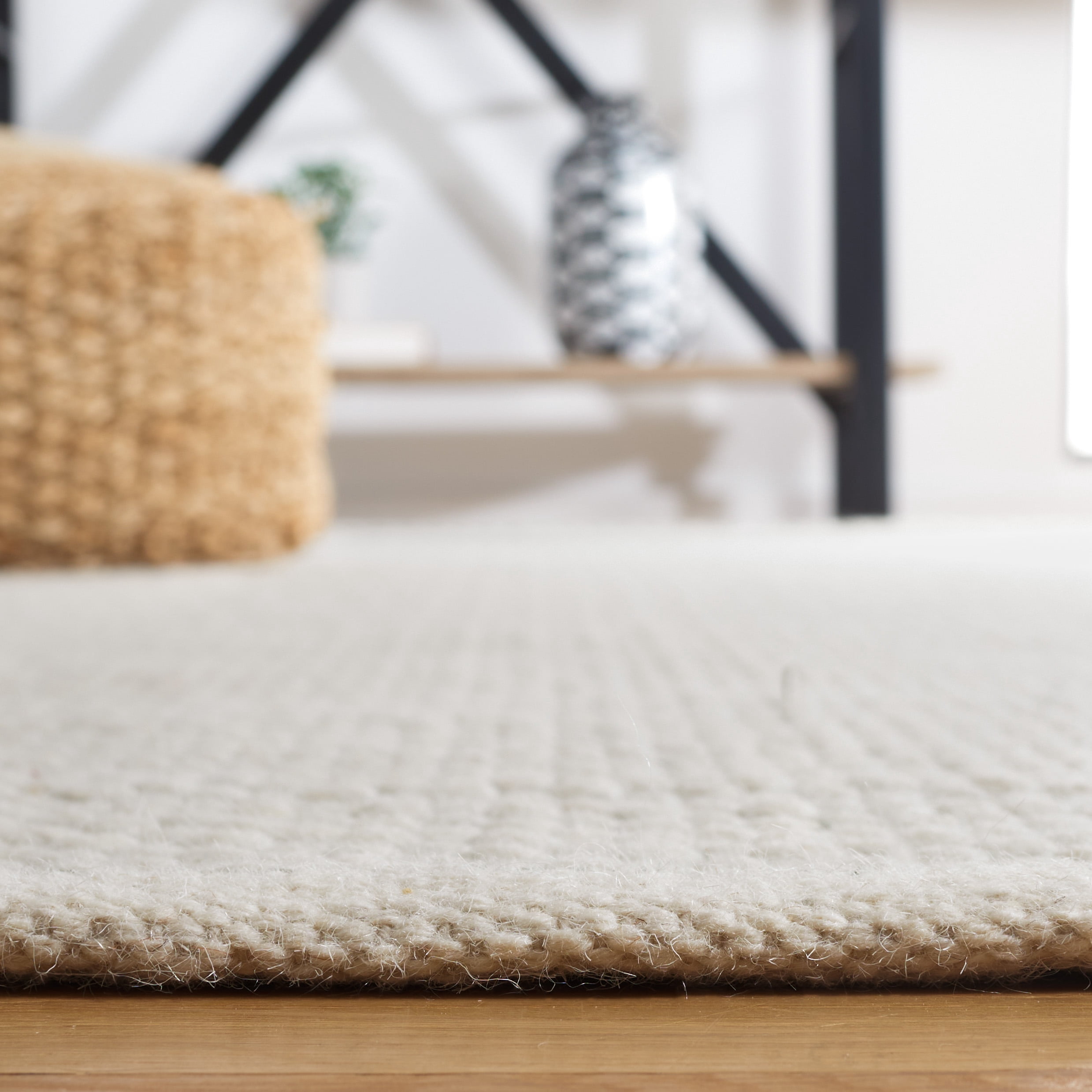 SAFAVIEH Vermont York Solid Area Rug, Green, 4' x 6'