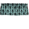 thumbnail image 2 of Floral Poplin Damask Window Valance 58" Wide, 2 of 11