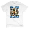 thumbnail image 5 of Italian Brainrot T-shirt Funny Gen Z Internet Meme Trend Men's Tee, 5 of 7