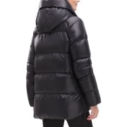 Canada Goose Padded And Quilted Black Down Jacket (Women's)