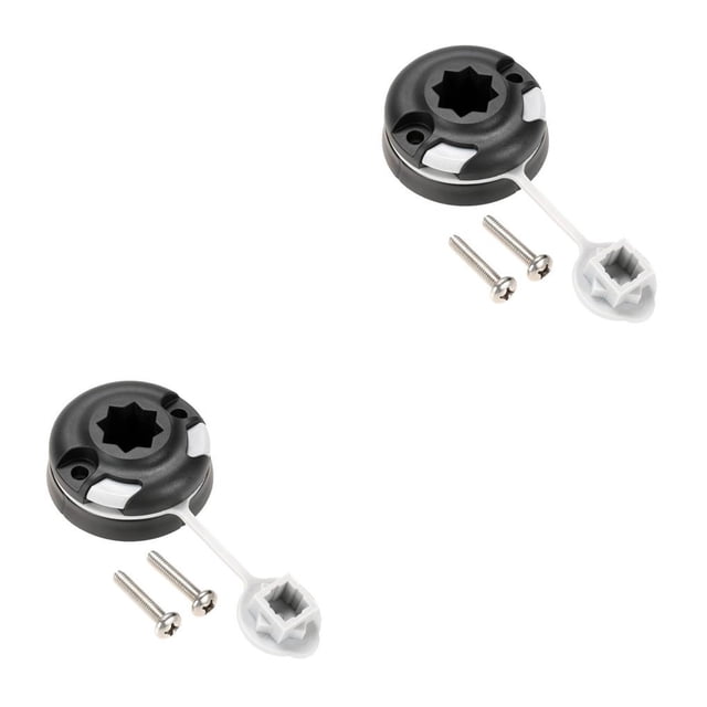 Advancent Accesorio de soporte para aparejos de pesca de mar Base multifuncional para montaje en Kayak 1 ud. 1 Stck 2piezas Advancent CBP265224
