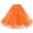 Orange, variant on MIXUE Skirts For Women Summer Solid Color Mesh Elastic High Waist A Line Mini Skirt Beachwear,Blue,One Size