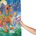 thumbnail image 4 of Cortina de ducha Scooby Doo, juego de cortinas de ducha con dibujos animados encantadores para niños, niñas, dormitorio universitario, baño, accesorios de decoración de bañera a prueba de agua con 12, 4 of 8