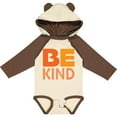 thumbnail image 3 of Inktastic Be Kind Logo In Orange Boys or Girls Long Sleeve Baby Bodysuit, 3 of 5