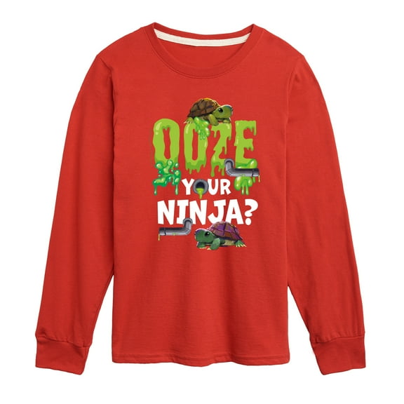 Teenage Mutant Ninja Turtles Mutant Mayhem - Ooze Your Ninja - Toddler & Youth Long Sleeve Graphic T-Shirt