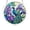 A005- E, variant on Acrylic Puzzle Suncatcher with Hummingbird and Floral Design, 83 Pieces 2D, Colorful Stained Glass Style for Window Or Wall Hanging Decoration