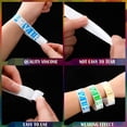 thumbnail image 2 of Paquete de 3000 Pulseras de Papel VIP Pulseras VIP Pulseras VIP Impermeables Pulseras de Colores NeóN Variedad para Eventos Fiesta, 2 of 5