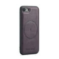 thumbnail image 5 of for iPhone 7 / 8 / SE 2020 / SE 2022 Case [Compatible with MagSafe] Removable Card Holder Magsafe case Wallet 2 in 1 Detachable Back Cards Slot Premium PU Leather Magnetic Car Holder Mount case,Purple, 5 of 10