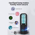 thumbnail image 2 of Naiovety Esterilizador de luz de 3W, desinfectante portátil USB recargable, lámpara UVC, esterilizador de ozono para el hogar, carga USB Iluminación y accesorios negro, 2 of 6