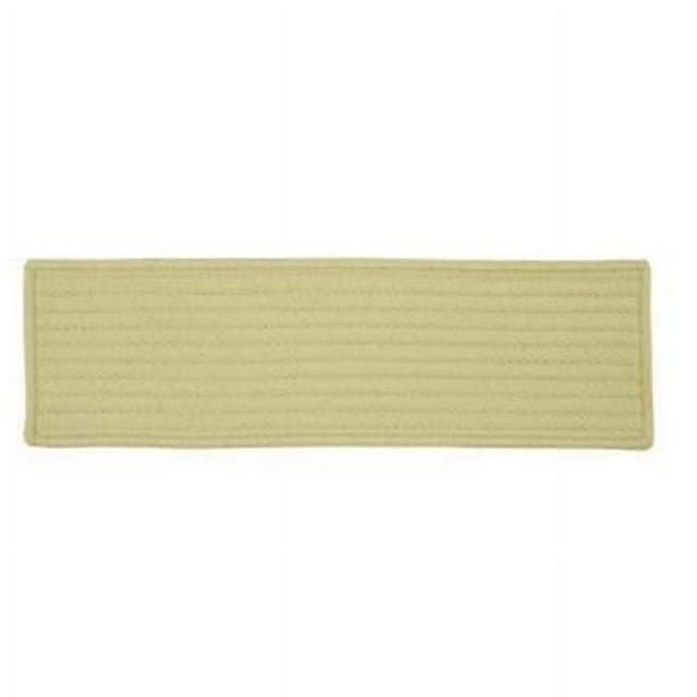 Colonial Mills H834A008X028SX Simply Home Solid - Celery Stair Tread - single Rug