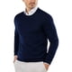 thumbnail image 1 of Jersey de cuello redondo para hombre Jersey de punto Jersey de punto fino Jersey de invierno para hombre (XL), 1 of 5