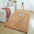 thumbnail image 2 of Alfombra de pelo de conejo de imitación, manta de cama para dormitorio, alfombra gruesa y densa para sala de estar, mesa de café, alfombra antipelo de conejo, 2 of 5