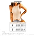 thumbnail image 4 of Camiseta sin mangas de punto para mujer estilo simple color puro camisas de punto sin mangas para mujer tacto suave para la vida diaria ANGGREK Otros, 4 of 6