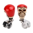 thumbnail image 1 of Bouton de Poignée de Puissance de Voiture, Boutons de Volant de Crâne Résistant à l'Usure Stable Antirouille Fort pour les Camions Cheveux Noirs Visage Vert, Cheveux Rouges Visage Blanc, 1 of 8