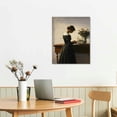 thumbnail image 2 of Nawypu Vintage Danish Canvas Wall Art Famous Artwork Woman Reading Portrait Oil Painting Dark Academia Aesthetic Print 19th Century Antique Poster Retro Gallery Bedroom Decor16x20in Unframed, 2 of 4