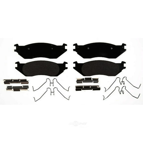 Raybestos PGD1045M Professional Grade Semi-Metallic Disc Brake Pad Set Fits select: 2004-2007 FORD ECONOLINE