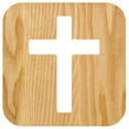 thumbnail image 4 of Desktop 3D Wooden Cross USB LED Night Light Table Lamp Home Decoration Gift, 4 of 6
